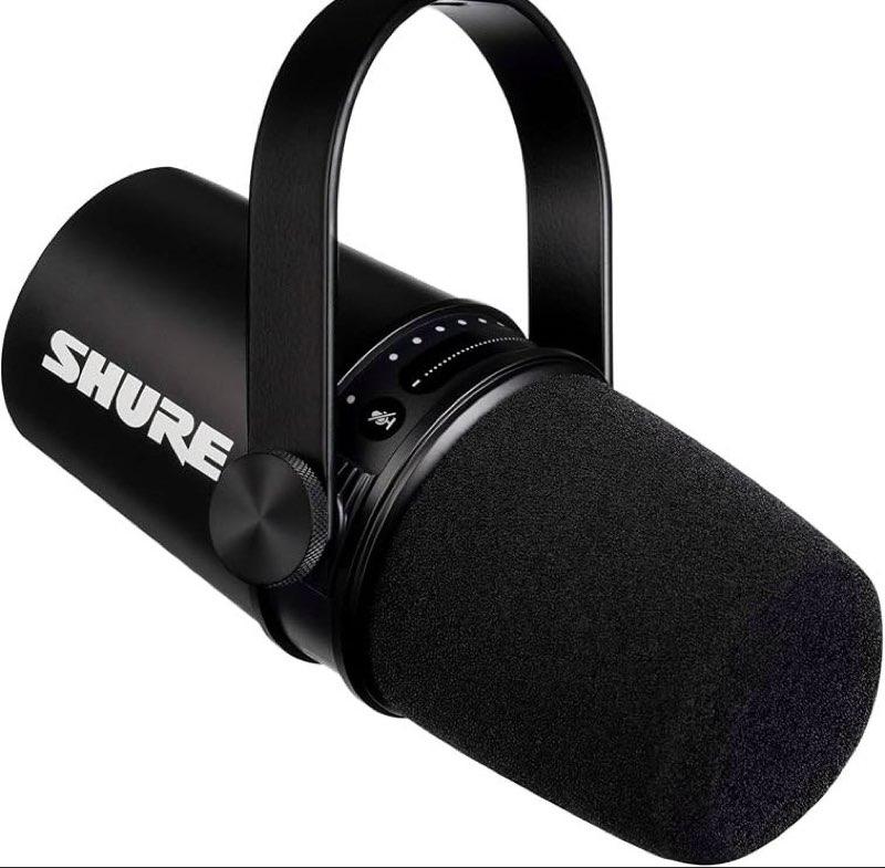 Shure MX7V Podcast grade mic for rent